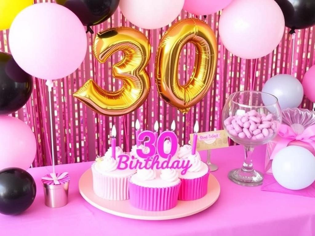 День рождение на 30 лет