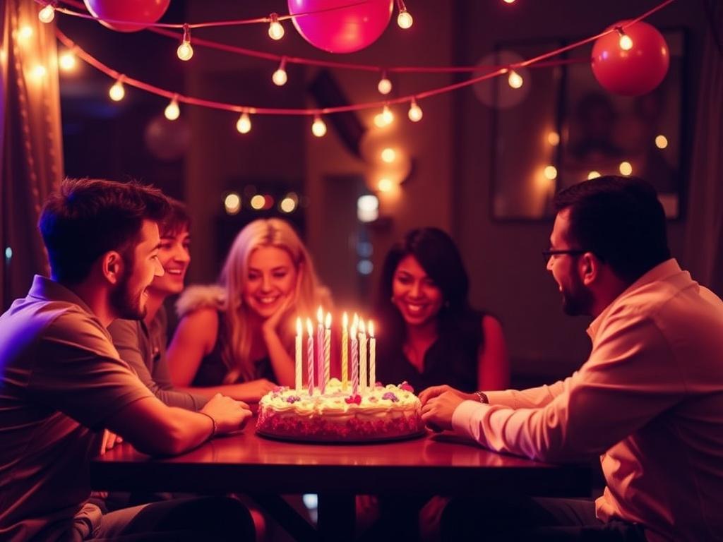 День рождение для большой компании