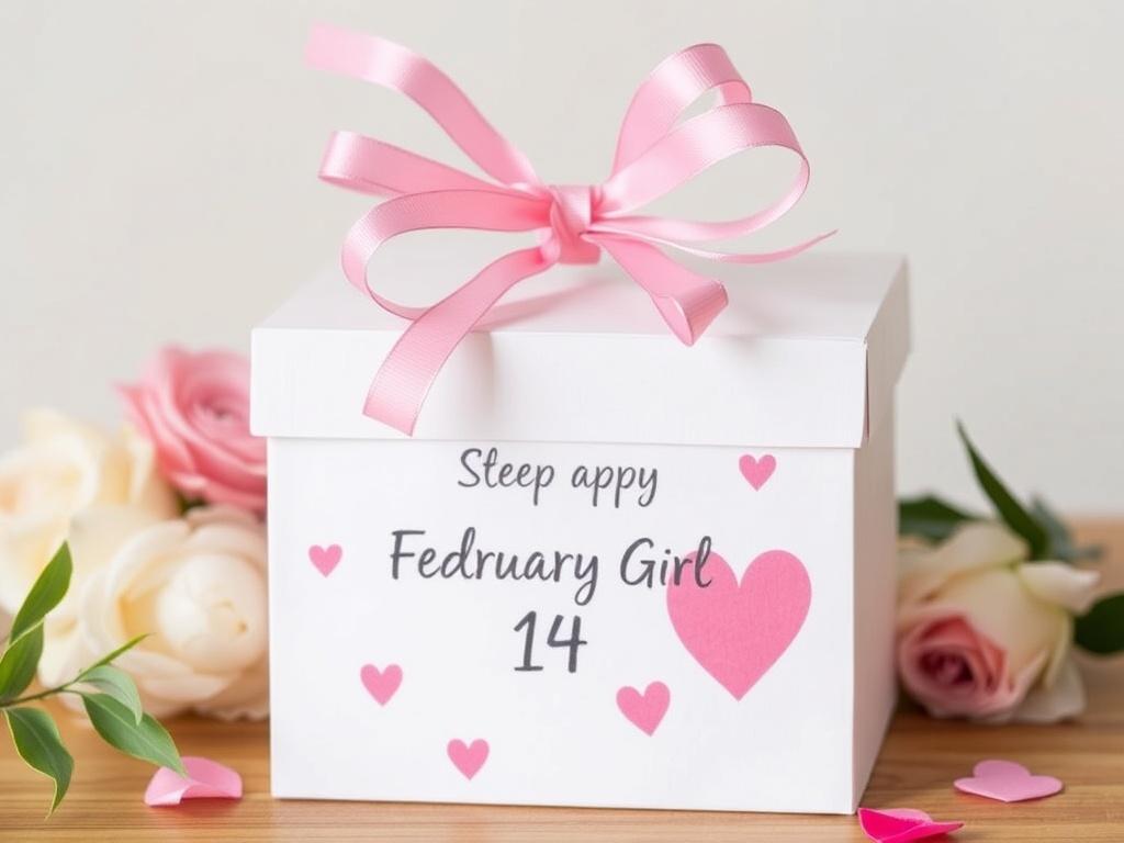 Красивый подарок на 14 февраля девушке