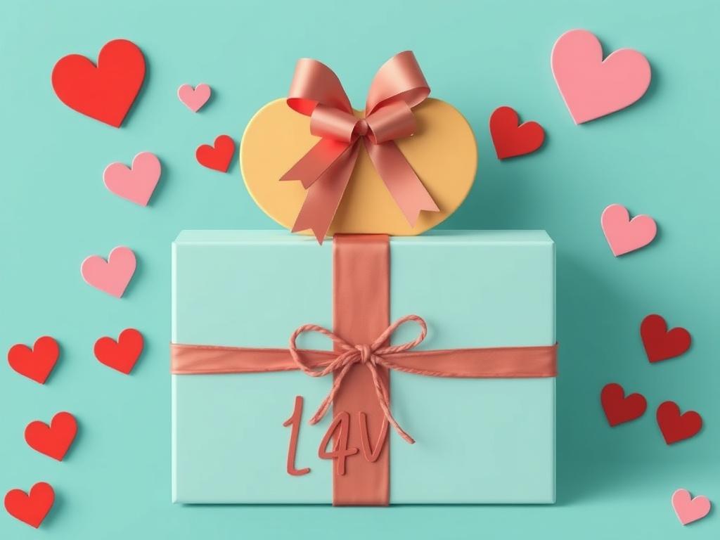 Красивый подарок на 14 февраля жене